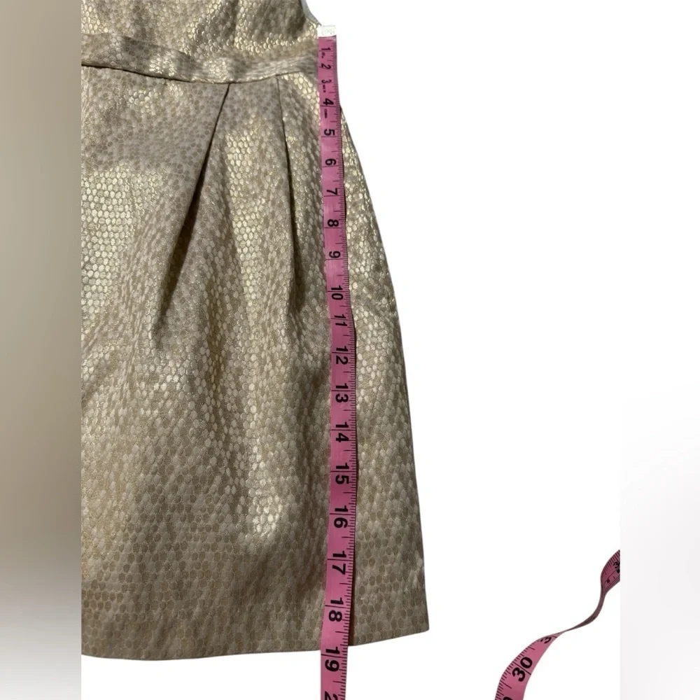 Gymboree Shimmering Metallic Gold Formal Party Dress-Size 5T